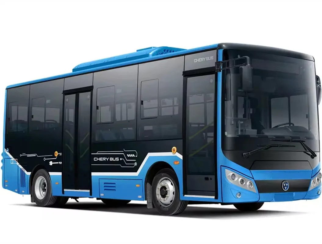 Hot Sale Chery Electric Optional Color 19-33 Seats Long Driving Mileage City Bus