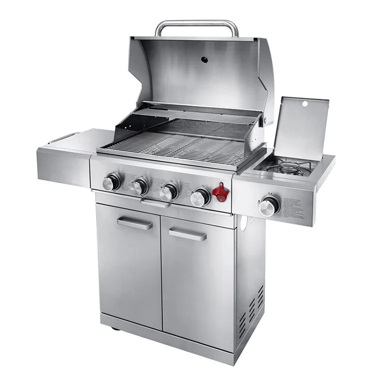 2022 The Most Popular Export Quality Oem Design Assembled Outdoor Stainless Steel Gas Bbq Grill