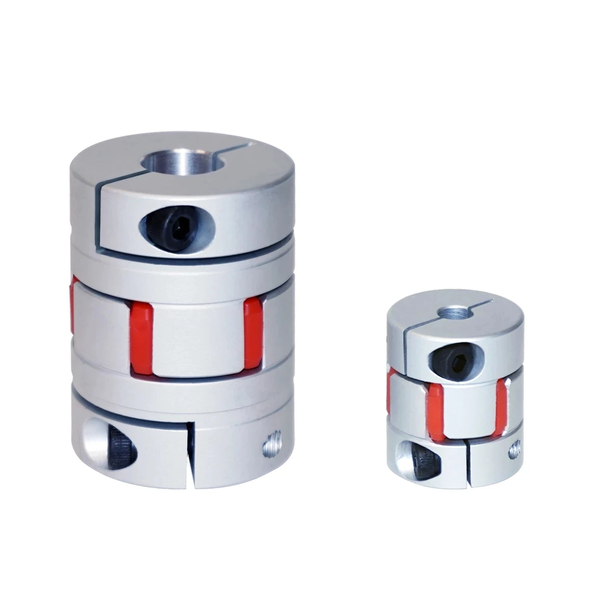 Jaw Coupling D20 L25mm Coupling Stepper Motor 5mm 8mm Plum Shaped Clamp  shaft coupling For Servo Motor