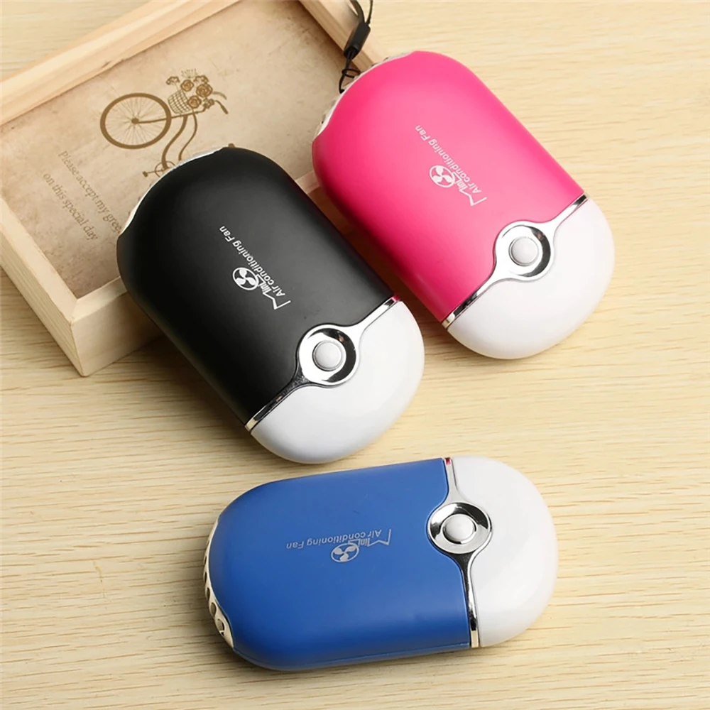 Usb Table Cooler Rechargeable Hand Small Handy Held Electric Fans Mist Bladeless Handheld Portable Handheld Mini eyelash Fan