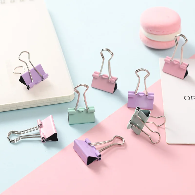 High Quality Creative Paper clip Binding Combination Cute Bookmark Stationery Set Wholesale