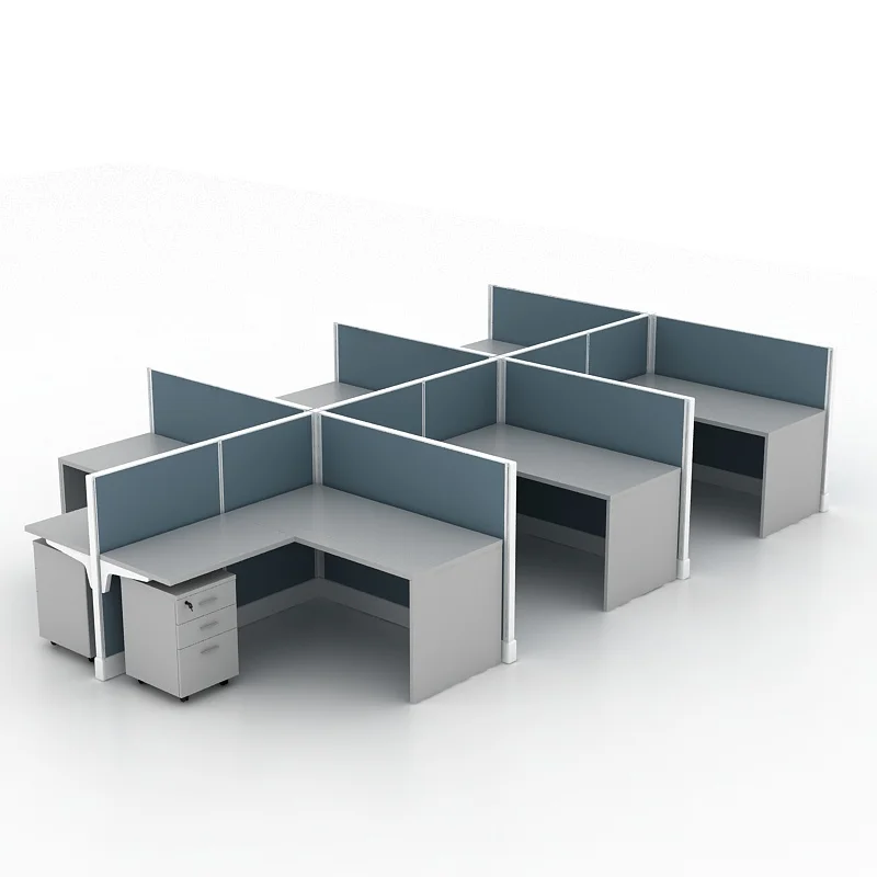 Современная Модульная офисная Рабочая станция на 2, 4, 6, 8 человек, офисная мебель