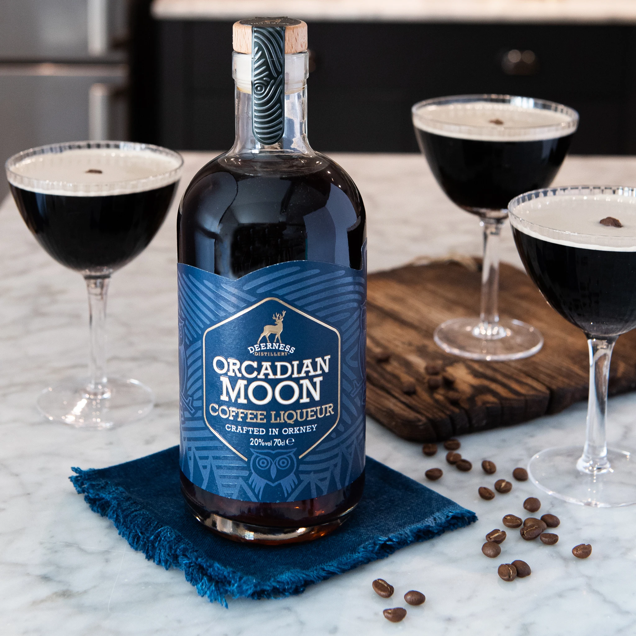 Многоразовая наградная премиальная кофейная ликер Orcadian Moon 70CL бутылка Scotland UK 700 мл Оптовая Продажа