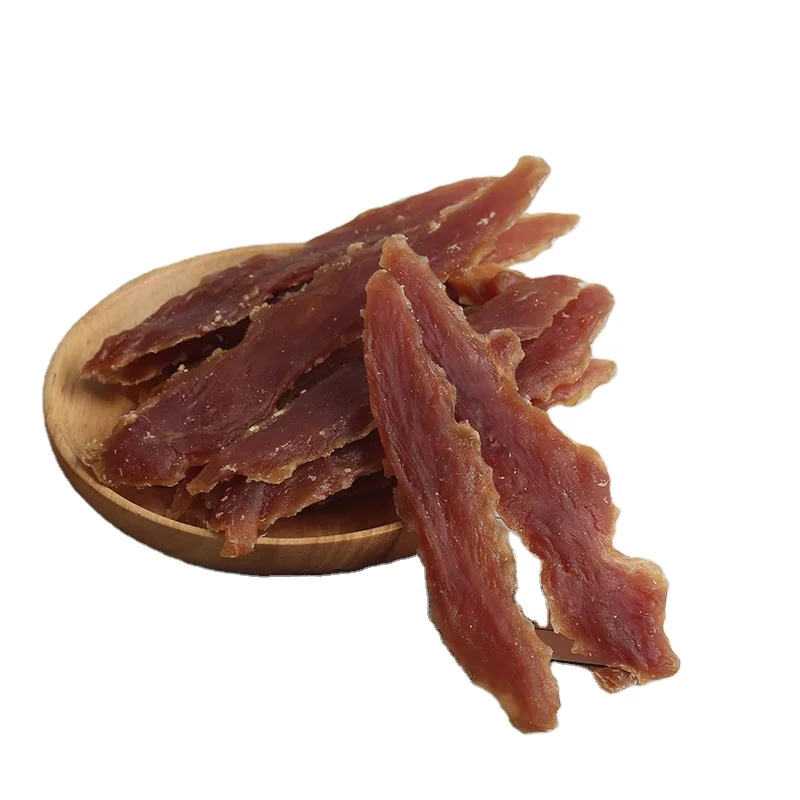 Dry Duck Jerky pet treats manufacturers high quality pet food snack dog training pet treat maker wholesale natural treat