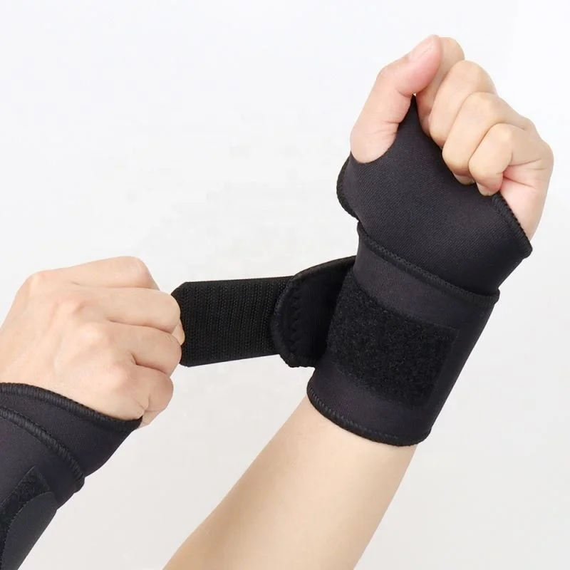 Molinice support for weightlifting sbd wraps sports wrist plate guard