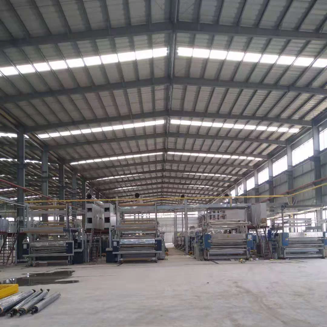 Low cost light steel structure prefab frame workshop prefabricated wide span steel structure building