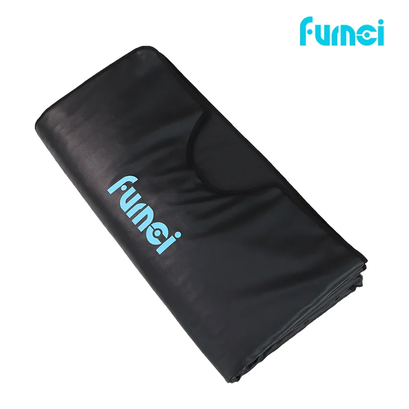 FUMEI infrared sauna blanket with stones red light salon leds sauna slimming blanket