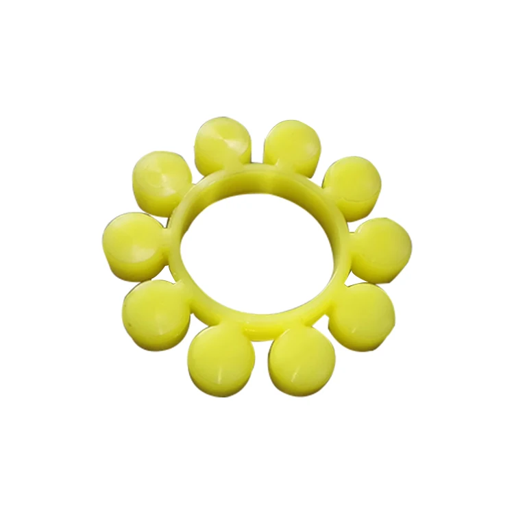 High torque transmission efficiency drive shaft jaw flexible coupling for reducer gearbox