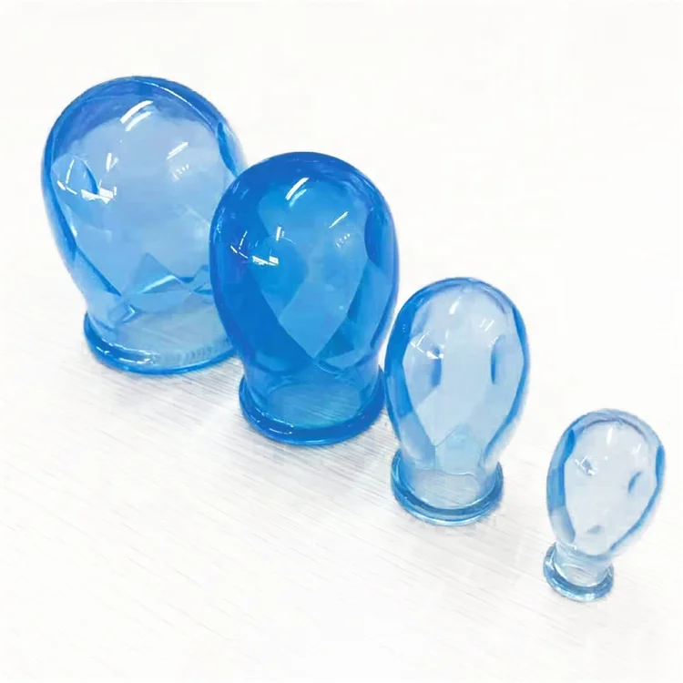 Newest Medical grade SIlicone Cupping set Therapy Vacuum Cupping Silicone Suction Cups