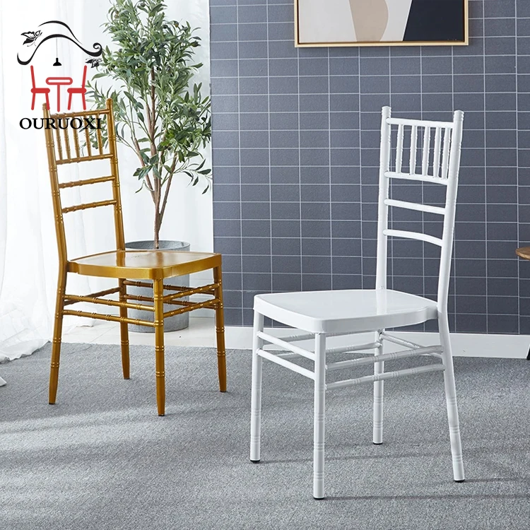Factory Cheap Price High Quality Modern Style Plastic PP Tiffany Weddings Event Chiavari Chair