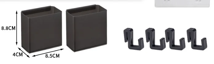 2 Pack Bathroom Corner Shelf Shower Shelves Caddy Waterproof Rustproof Wall-mounted Bathroom Accessories