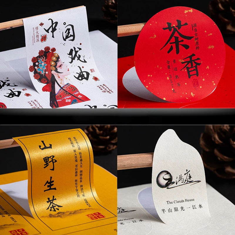 Custom Printing Adhesive Sticker Disposable Vinyl Label Pvc Plastic Paper Self-adhesive Stickers for Packaging