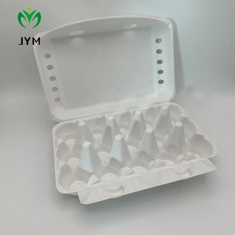 Изготовитель на заказ упаковка для яиц 15 12 6 4 коробки из бумажной массы куриных с отверстием