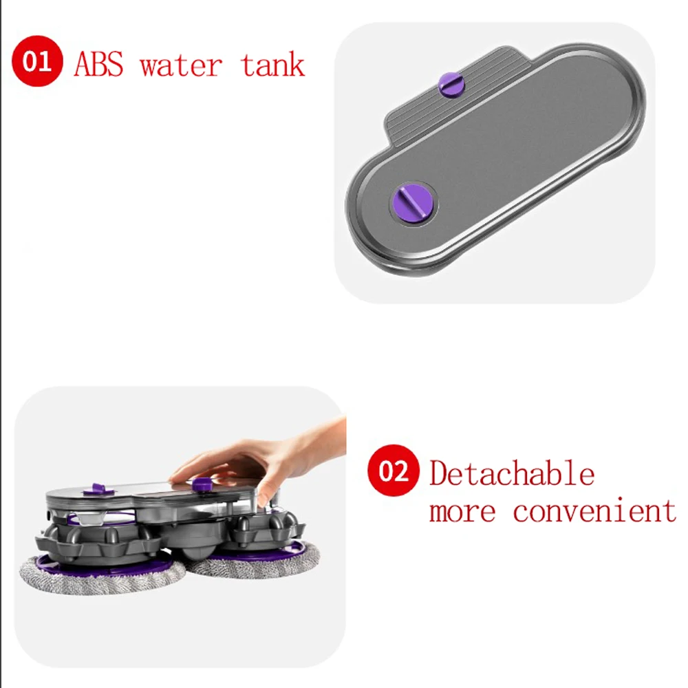 Sell Well Electric Replacement Spare Parts Mop Head Attachment for Dysons V6 V7 V8 V10 V11 Vacuum Cleaner