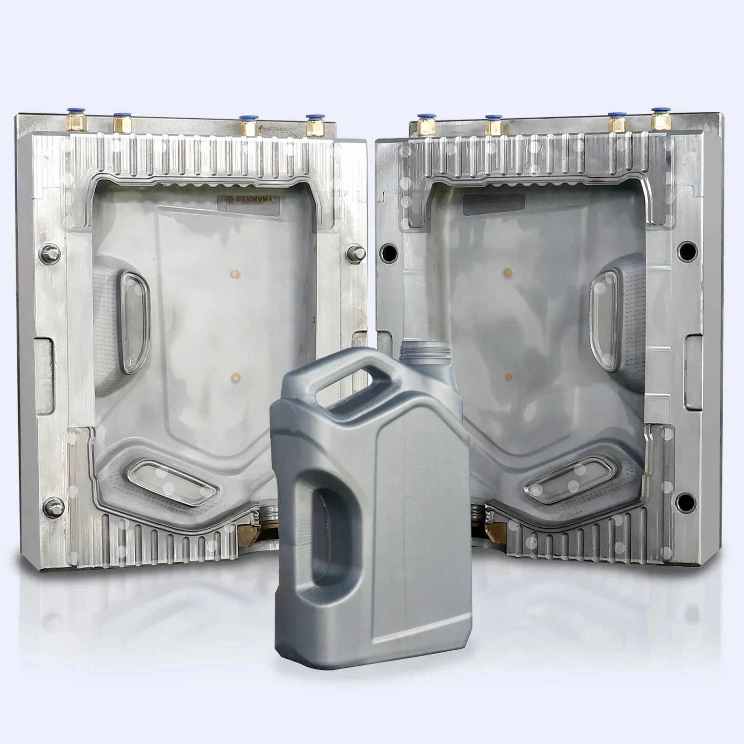 1L 5L 10L liters bottle blow molding HDPE Plastic Extrusion Blow Mold engine oil/laundry detergent shampoo mold maker