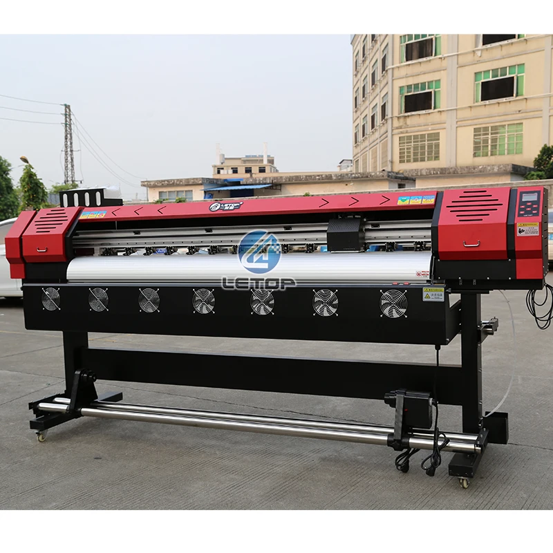 Letop 1.9meters Large Format Dye Sublimation And Transfer To Fabric I3200 4720 Inkjet Sublimation Printer