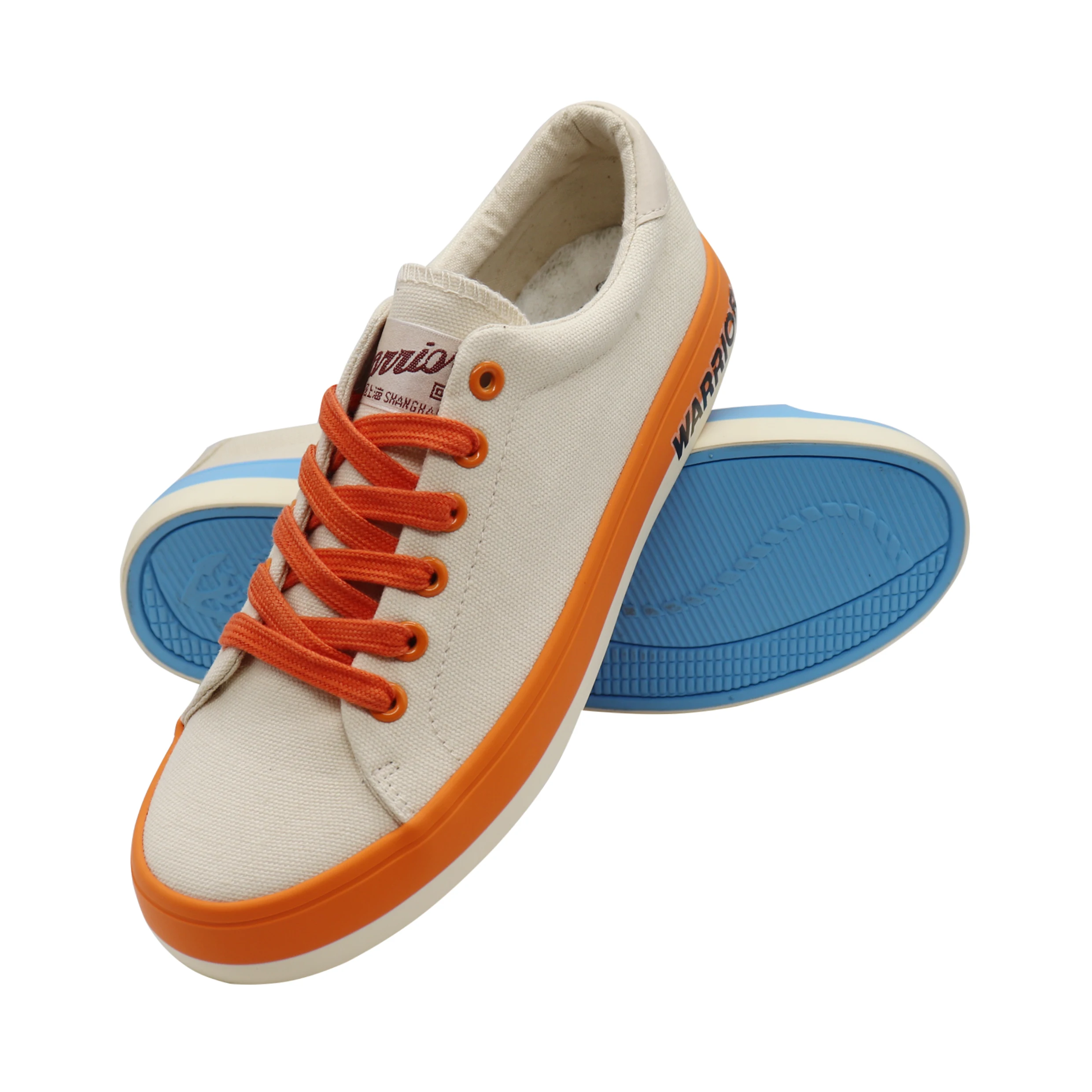 Custom design beige canvas casual womens shoes wholesale office soft shoes