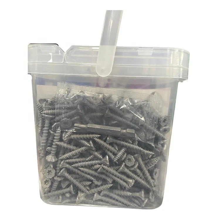 Factory Supplier High Quality Portable Mental Stainless Steel Phillips Head Self Tapping Screw Box