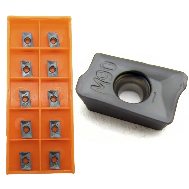 China cutting tools Black color APKT 1003 CNC Blade for face milling