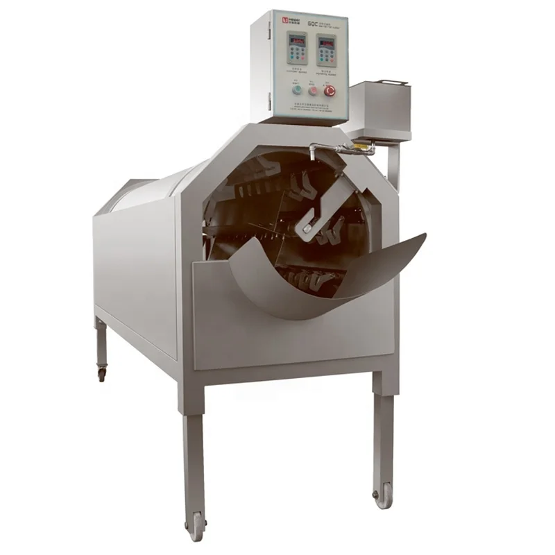 Automatic high speed sausage link cutting machine knot cutting remove machine sausage section separate machine