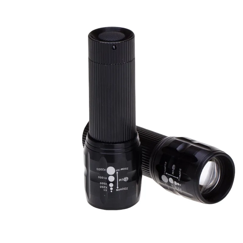 Camping Essential Outdoor Flashlight 3 Function Aluminum Connection Flashlight Mountaineering Hobby