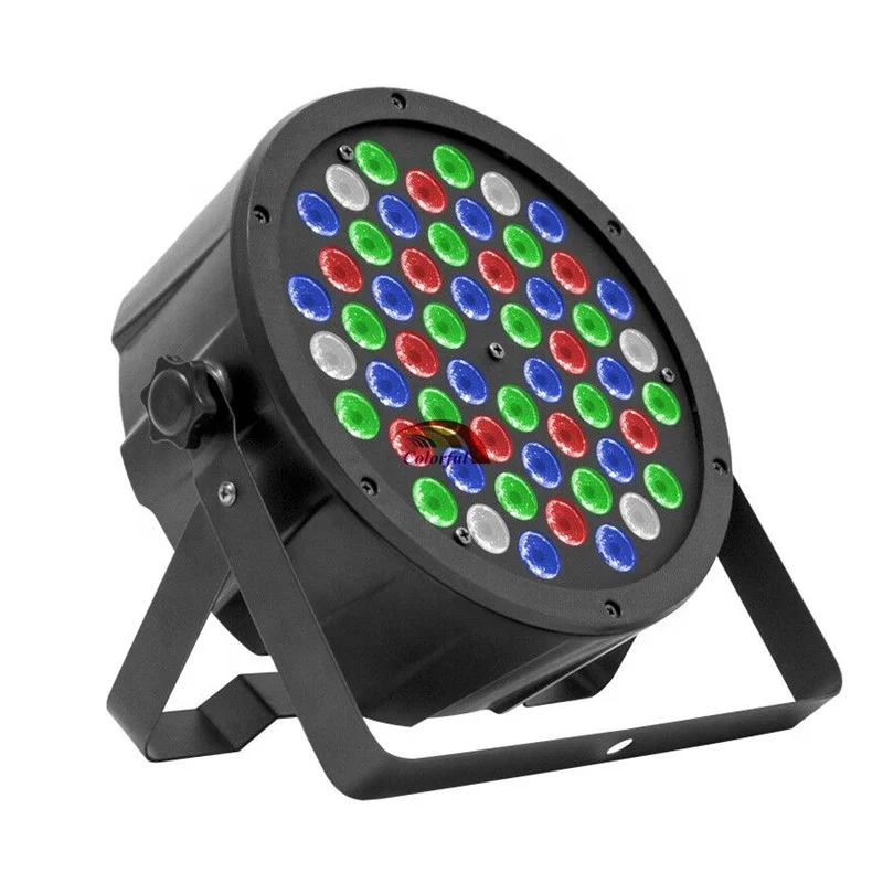 Recommended Product Good Price 54x3W RGB Stage Disco Show Club Lighting Slim LED Par Can