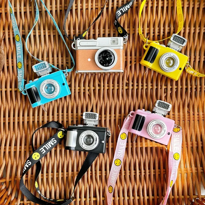 Dollhouse Doll Dog Clothing Accessories Camera Sweater Set Cotton Doll Clothes Change Shirt  Shoes Pants