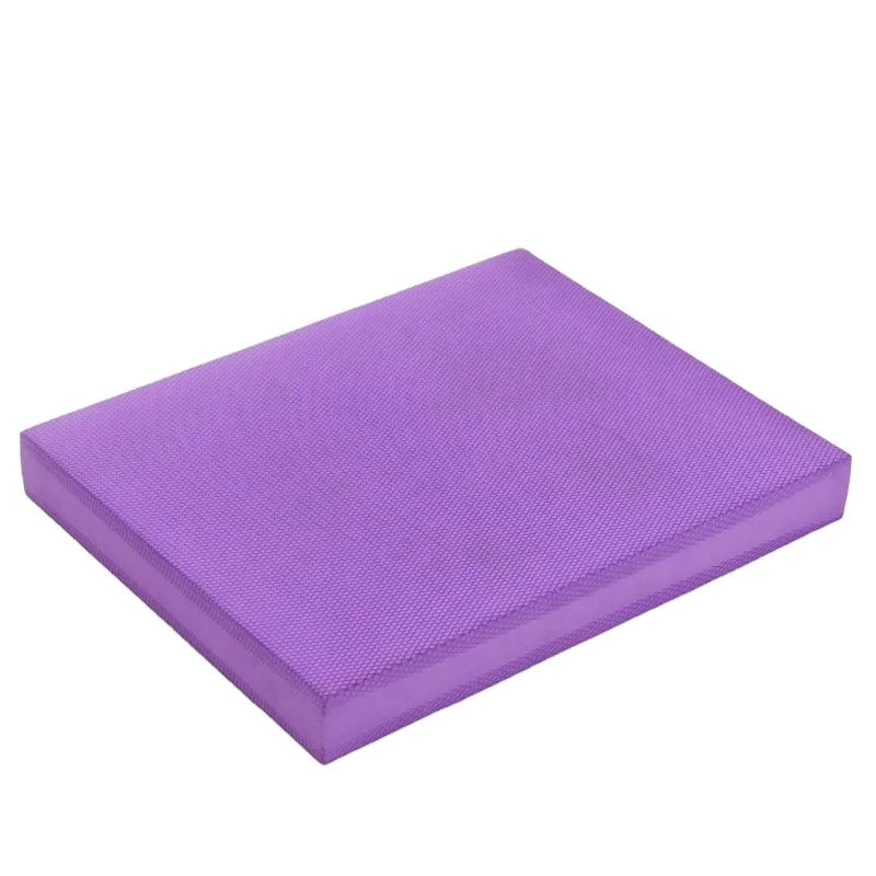 Eco friendly high quality gym exercise soft tpe foam material yoga balance pad