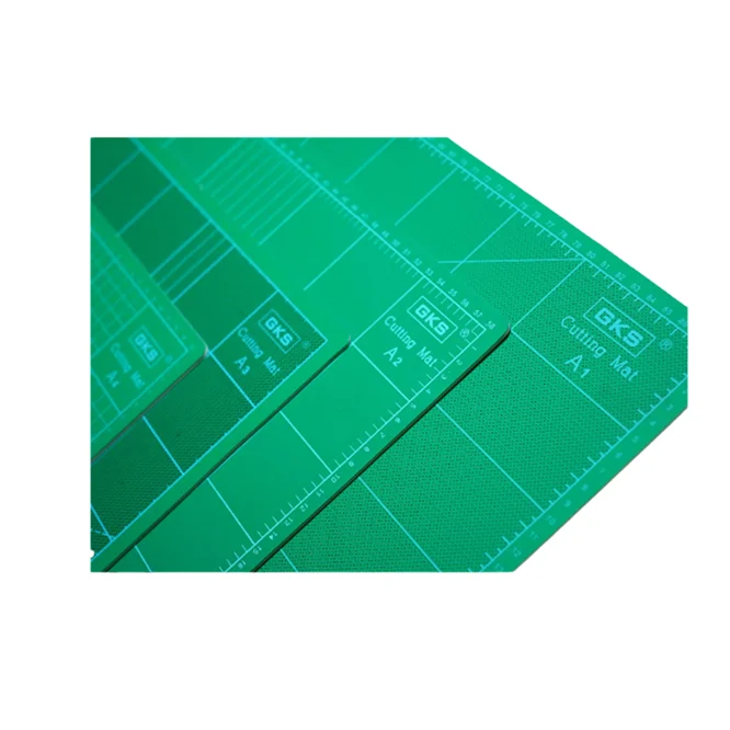 Custom Printing Size Self Healing Cutting Mat A3 Double Sided DIY Craft Green PVC Cutting Mat 45*60