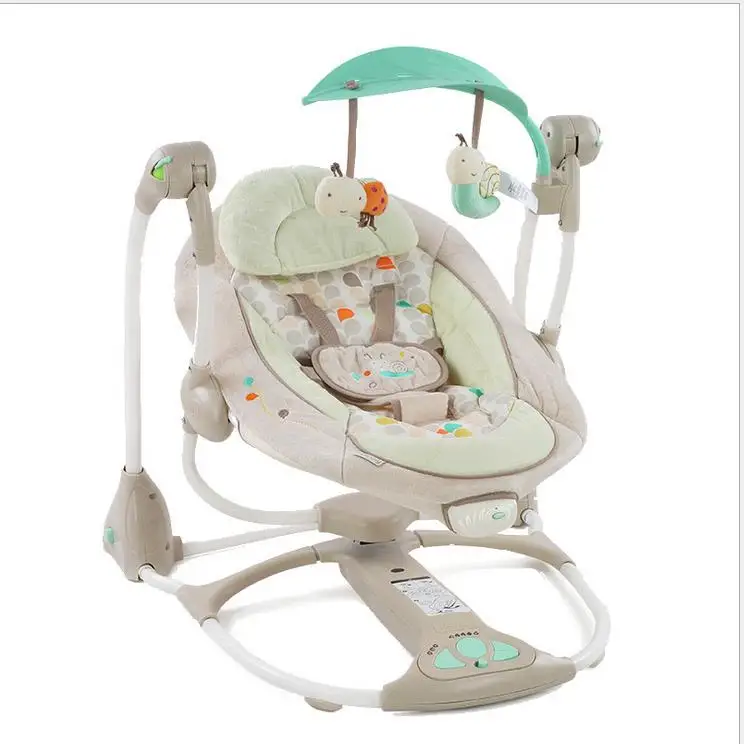 Автоматическая качалка детское постельное белье кроватки окрестности колыбели Н-качели стационарный детских качелей cuna/