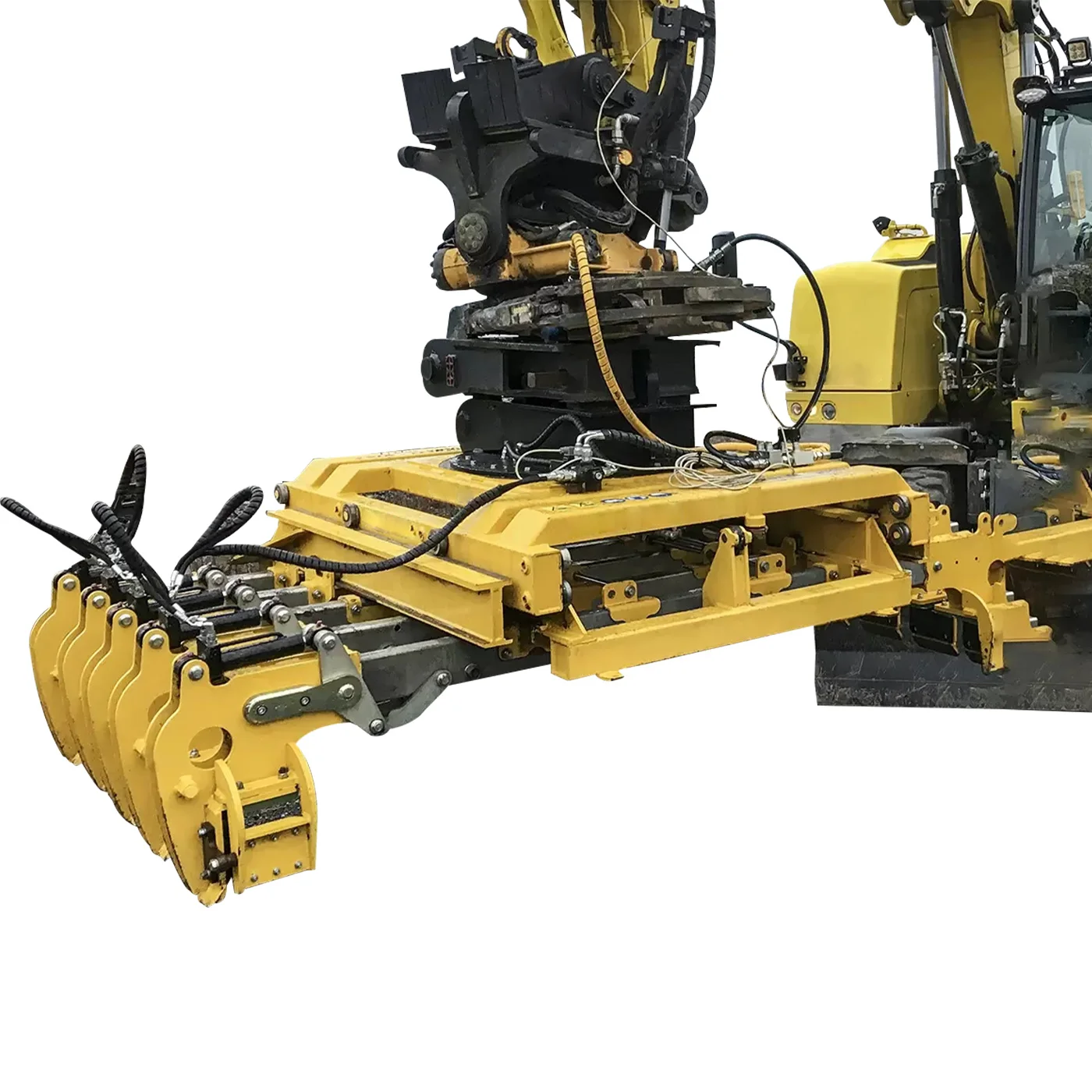 Используемый экскаватор 7-10 тонн, бетонный спящий слой в железнодорожной конструкции, сдвоитель для продажи