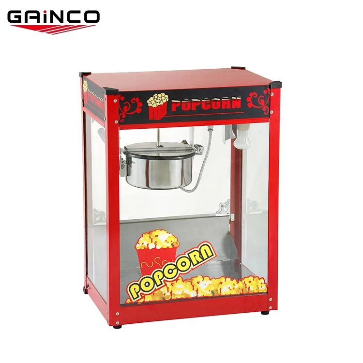 1.5KW Commercial restaurant caramel flavored sweet big popcorn snack machine