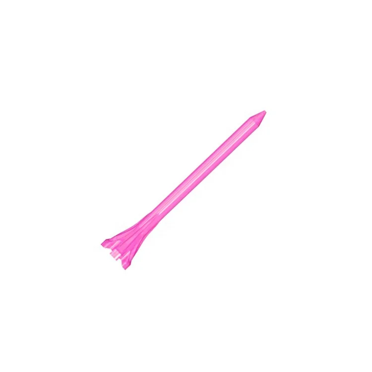Wholesale new design custom plastic golf pink tees oem