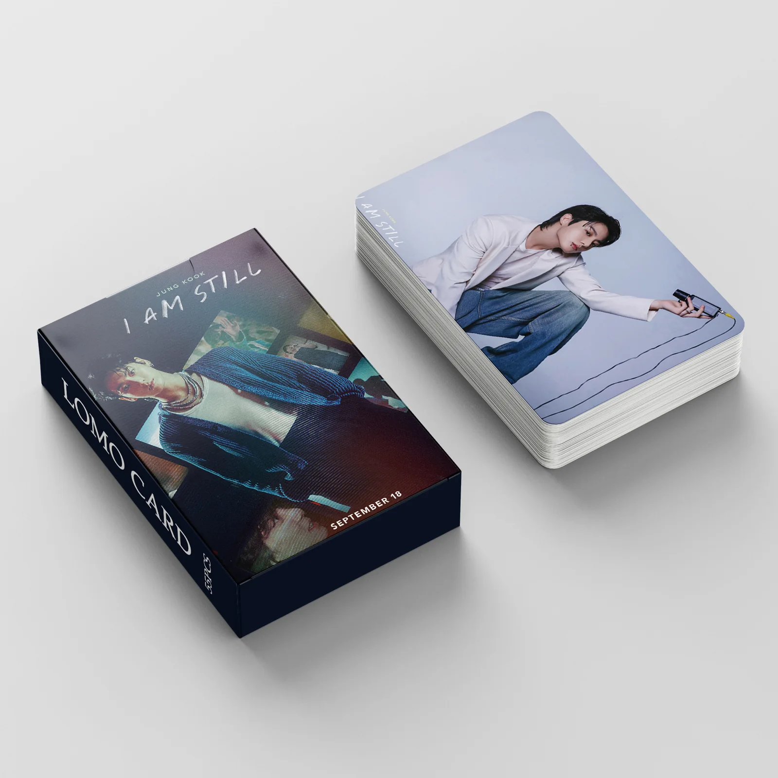 55 шт./коробка Bangtan Boys JungKook I AM nill JK Photocard Lomo Card