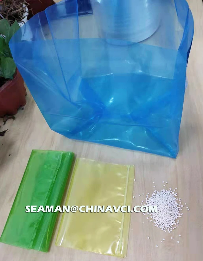 Top quality Film VCI tailor made anti rust film corrosion inhibitor for packaging Ready for Sale, VCI rust-proof bag Anti-rust