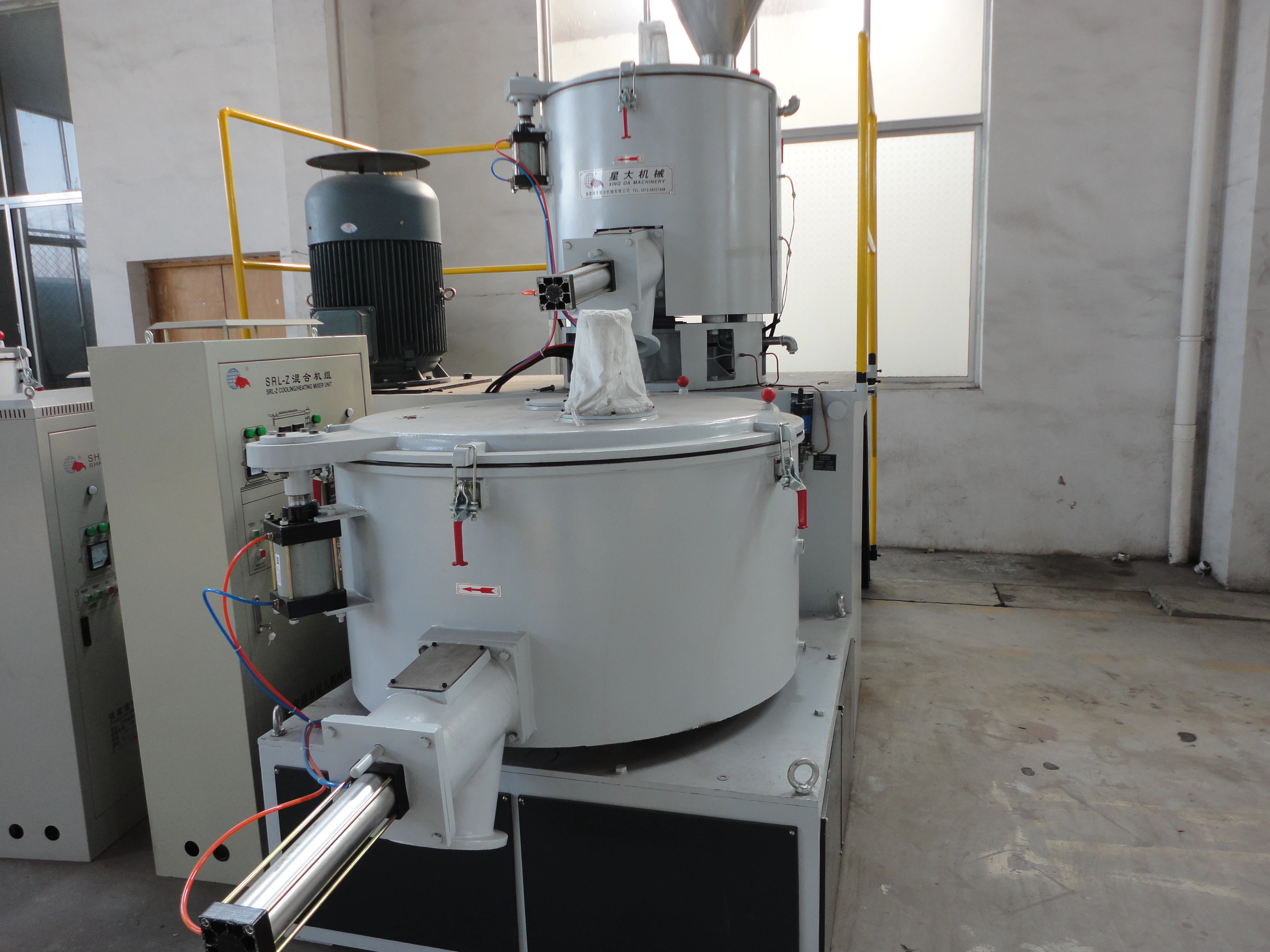 vertical pvc powder mixer machine pvc compound mixer machine