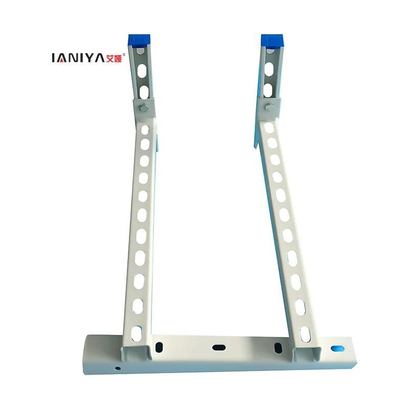 Customized Ac Compressor Wall Bracket Galvanized Welded Ac Bracket Ac Outdoor Stand Air Conditioner Bracket