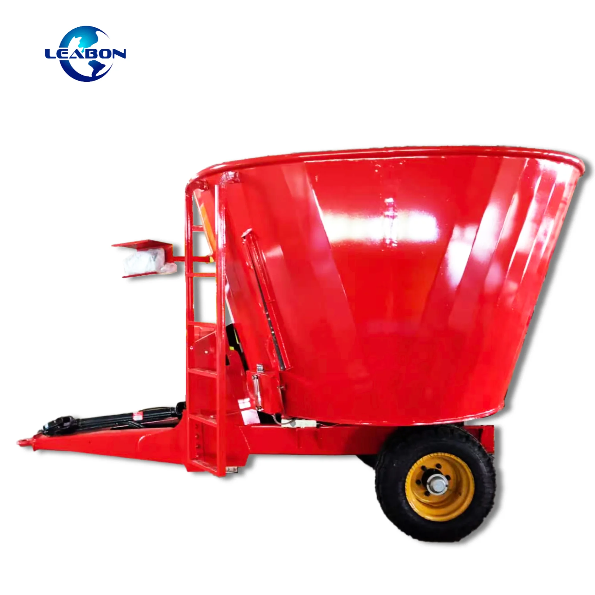5CBM Diary Farm Use TMR Animal Feed Mixer Machine Silage Grass Blender Livestock Forage TMR Mixer Machine for Sale