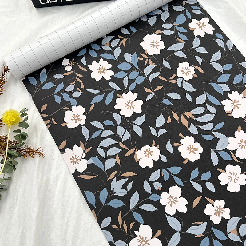 High Quality Wholesale self adhesive 3d Floral Wallpaper For Home Decor Bedroom Design Living Room Background Wall Paper