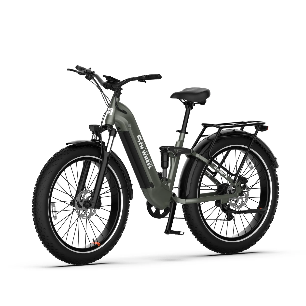 EB09 5th Wheel Fatbike 250W 25km Electric EU Stock 48V 20Ah Electric E Fatbike