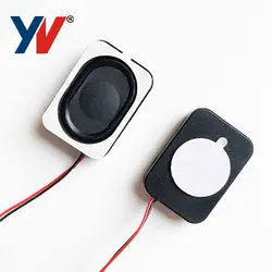 35*25mm flat internal audio loud 2w 8 ohm square connector terminal Dynamic speaker