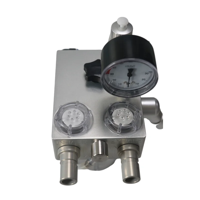 Vet CO2 absorber for anesthesia machine with non-breathing circuit