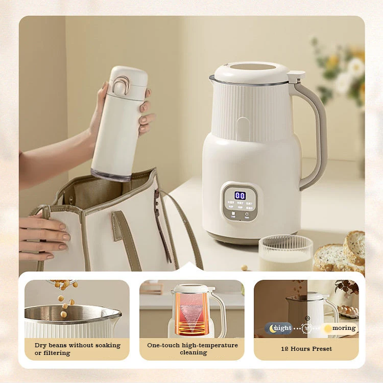 Easy using Soybean Milk Machine in Kitchen