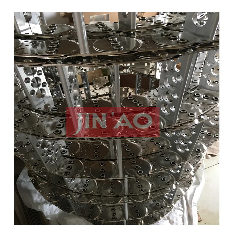Steel and Stainless Steel Material Hose Carrier Steel Drag Chain