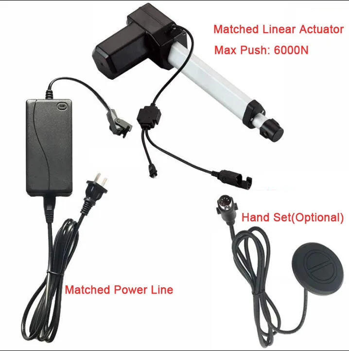 hospital massage bed dental chair sofa smart home appliance 24v electric linear actuator solar tracker hand set remote control