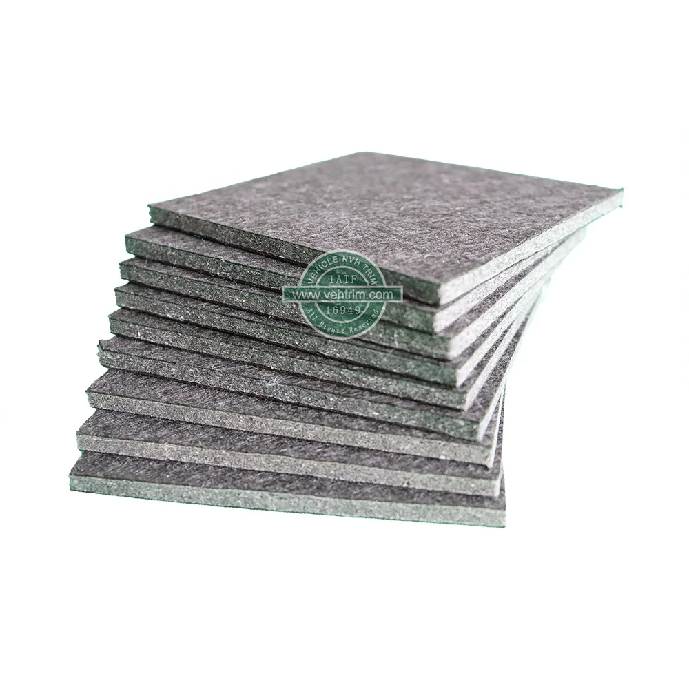 Best Felt car Insulation Car Sound Deadening Felt Glass Fiber Sheet For Chassis Protect Panel