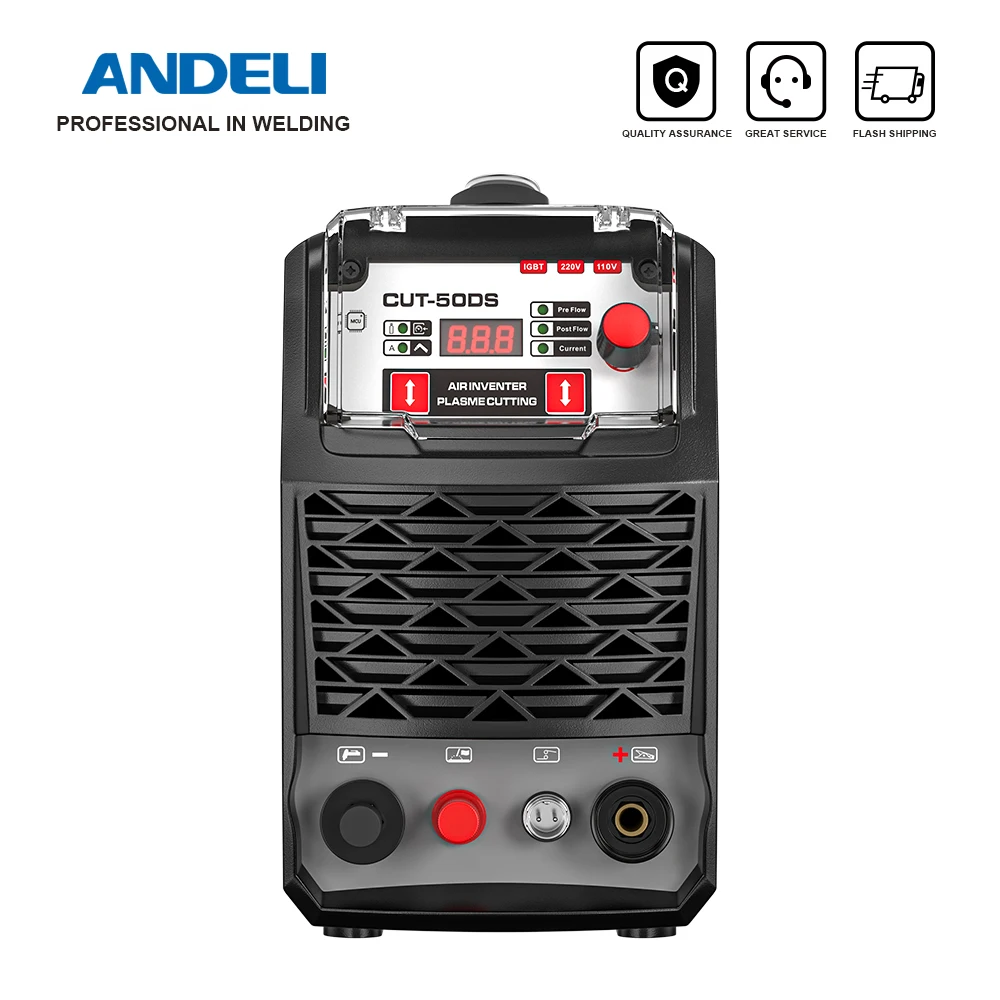 ANDELI CUT-50DS High-Frequency Plasma Cutting Machine 2022 New Arrival HF DC Air Plasma Cutter Cut Thickness14mm Clean