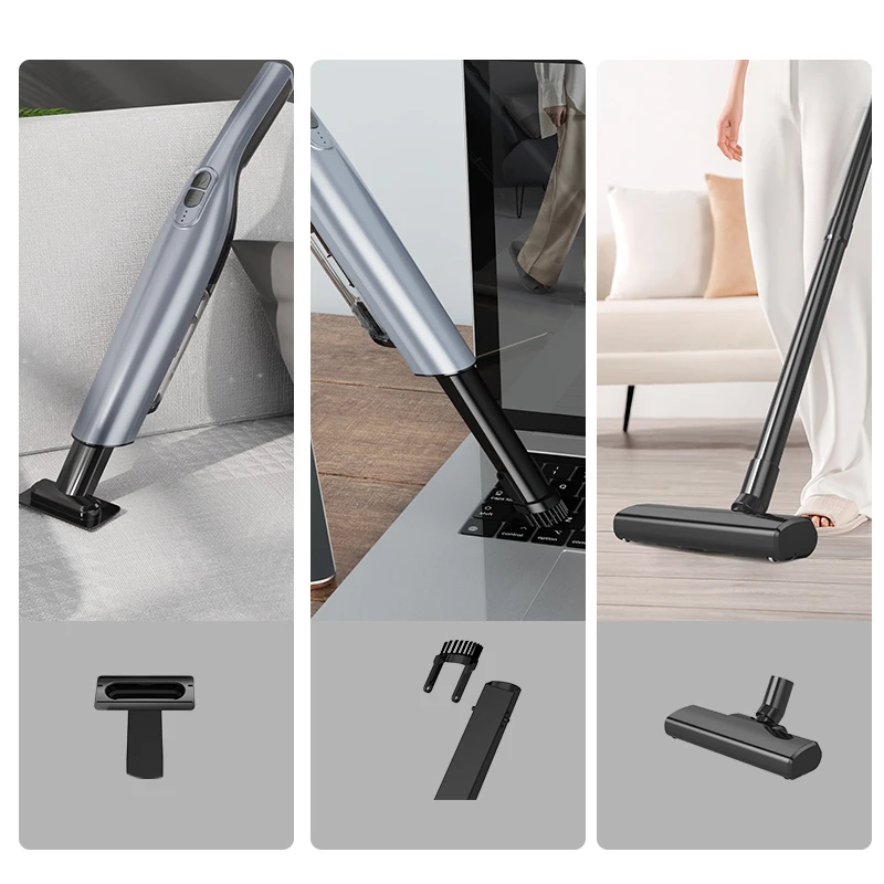 Dual Use Car Vacuum Cleaner Cordless Mini Vacuum Cleaners Floor Care For Home