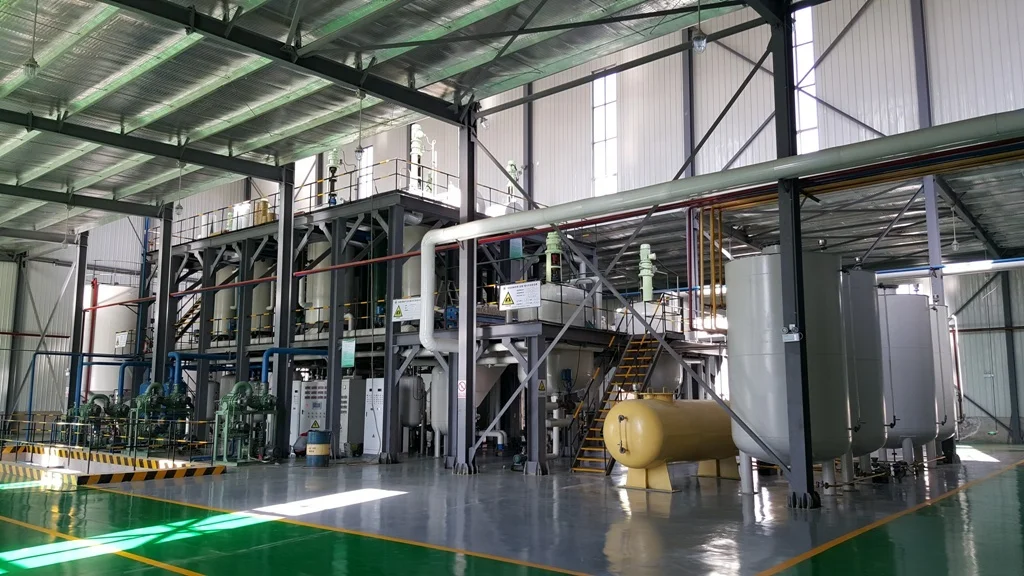 production line waste engine oil regenerate complete finished product