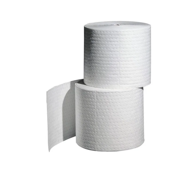 Универсальные гидрофобные сорбенты масляные абсорбирующие рулоновые технологии